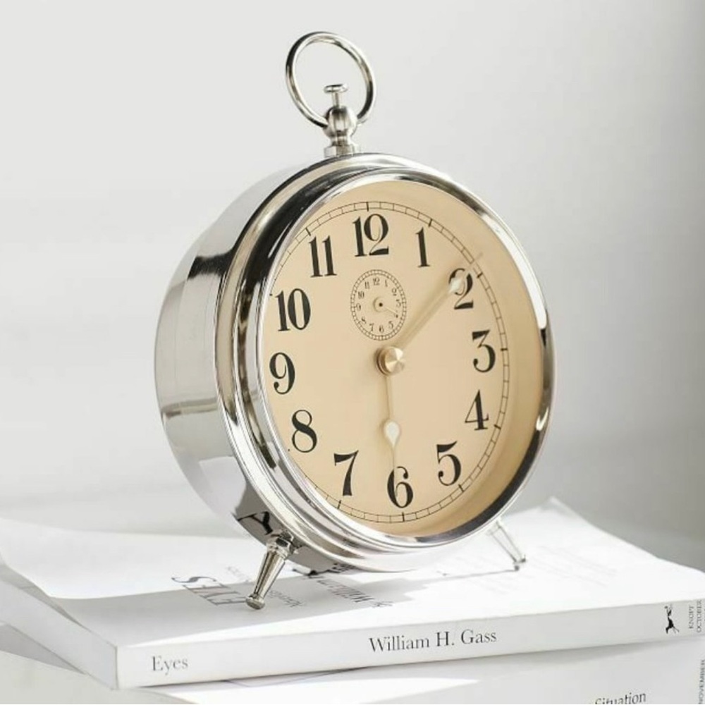 Pottery Barn Charleston Vintage Alarm Clock Desk